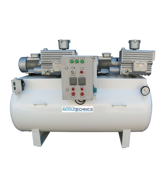 Medikal Vakum Merkezi 3x400 m³/h T: 2x2.000 lt.