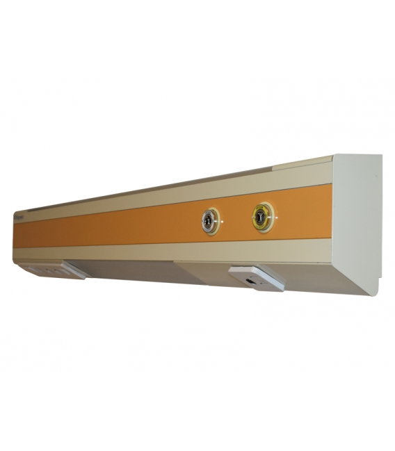 Hasta Yatak Başı Ünitesi ST 2 Kişilik 300 cm. 3 Gazlı BS Norm