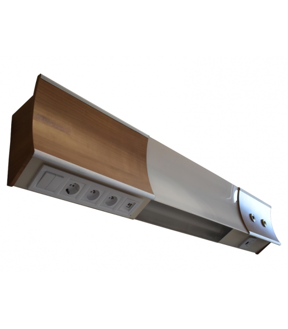 Hasta Yatak Başı Ünitesi AK 2 Kişilik 300 cm. 3 Gazlı BS Norm