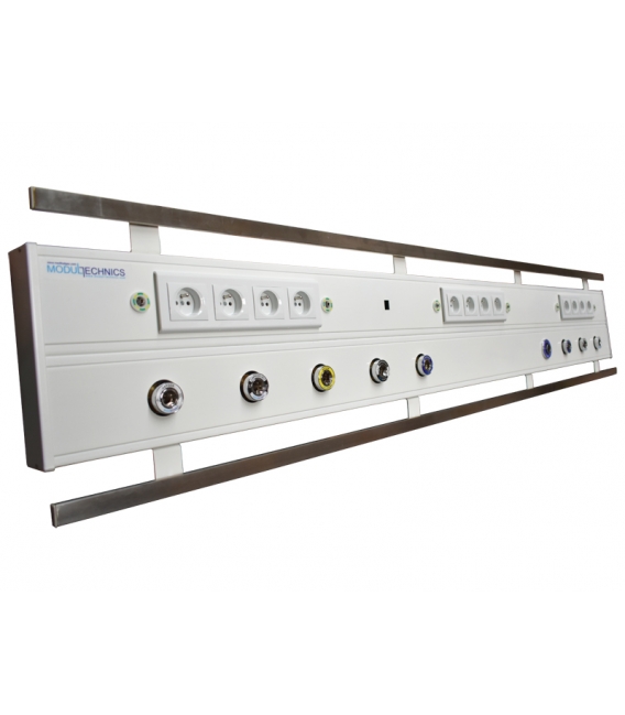 Yoğun Bakım Ünitesi Yatay Tip 150 cm. 4+1 Gaz Prizi NFNor