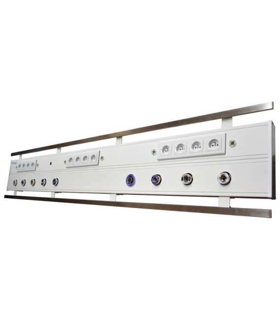 Yoğun Bakım Ünitesi Yatay Tip 150 cm. 4+1 Gaz Prizi NFNor