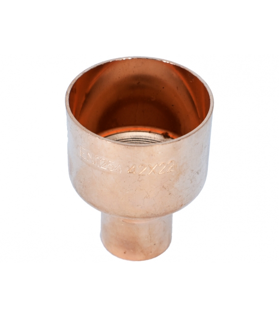 Bakır Redüksiyon Ø 42 - Ø 22 mm.